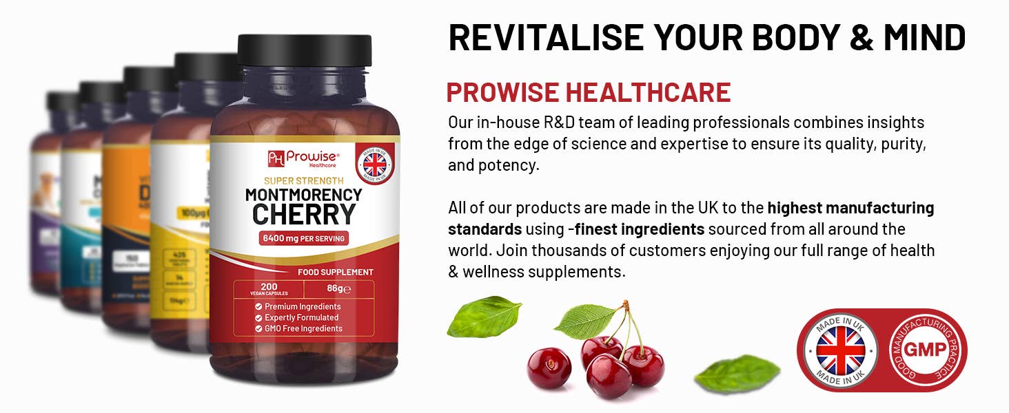 Revitalize with Montmorency Cherry capsules