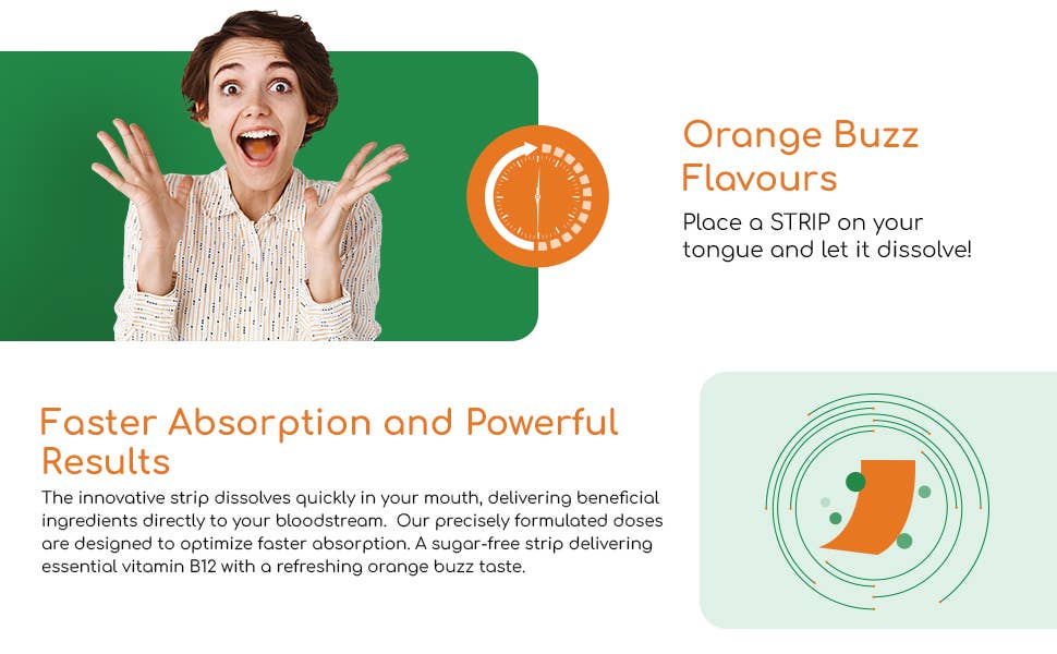 Orange Buzz Flavour and absorption benefits