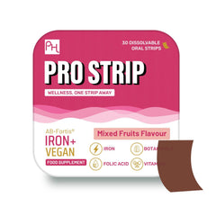 PROSTRIP IRON+ Vegan Strips, 30 dissolvable oral strips