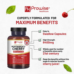 Montmorency Cherry capsules benefits and features