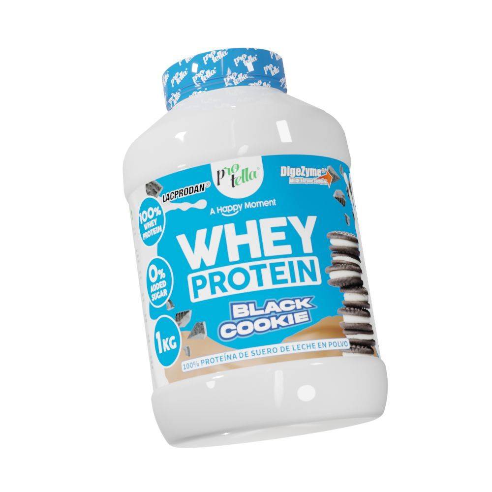 Whey Protein Black Cookie 1kg bottle