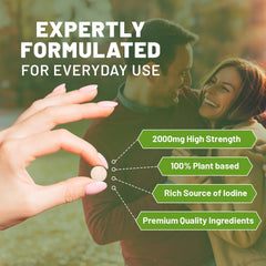 Expertly formulated Sea Kelp 2000mg for everyday use