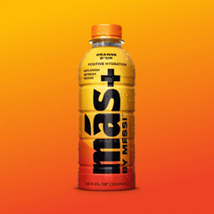 Mas+ by Messi Orange d'Or 500ml soda bottle