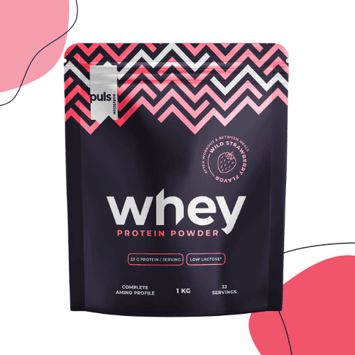 Puls Nutrition Whey Wild Strawberry Protein Powder