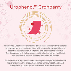 Urophenol™ cranberry benefits and immune support