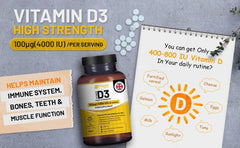 vitamin d3 high strength supplement with vitamin d3