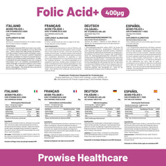 a poster with information about the health benefits of polic acid