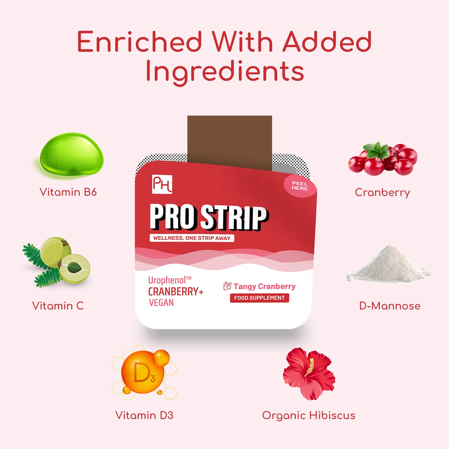 PROSTRIP®️ enriched with vitamins and ingredients