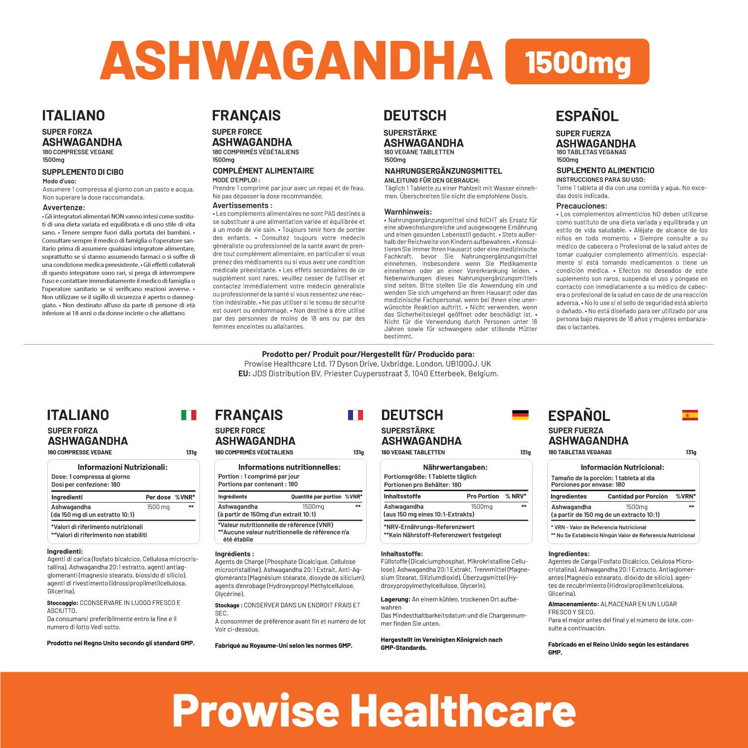 a poster with information about the health benefits of ashwagandia