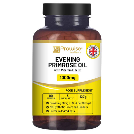 a bottle of evening primrose oil