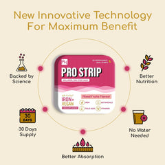 Innovative technology for better absorption, PROSTRIP