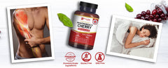 Montmorency Cherry capsules with lifestyle images